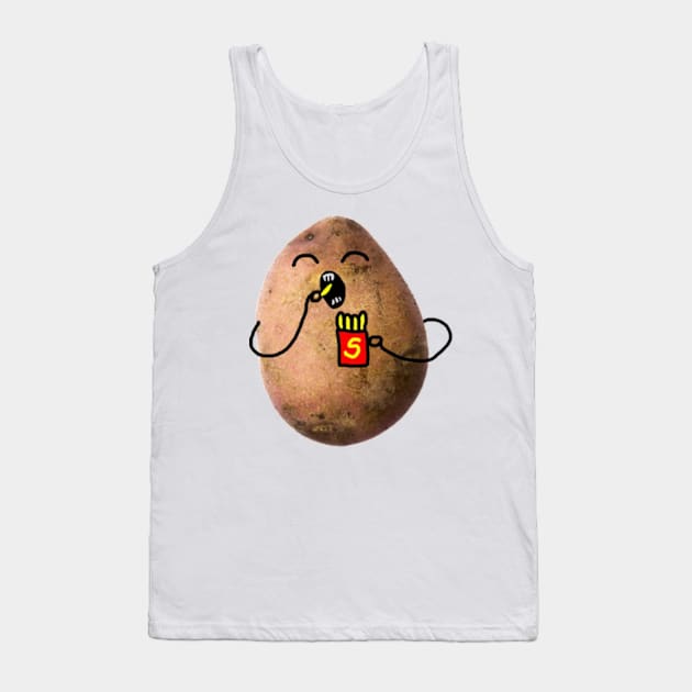 Potato Tank Top by Ruyble